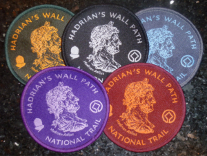 Hadrian's Wall Path Sew-on Sestertius Badge