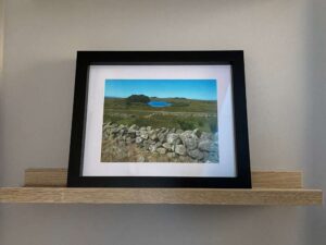 Hadrian's Wall Crag Lough Framed Picture